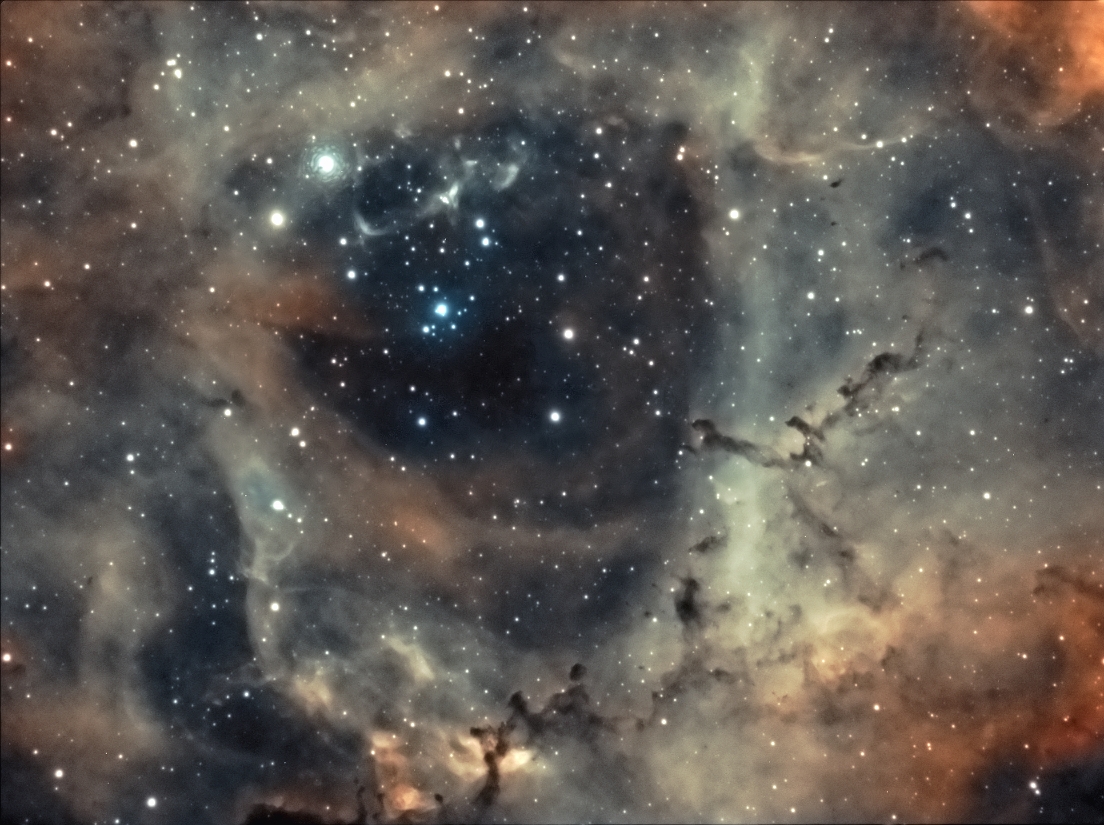 Astrotreff Astronomie Treffpunkt Seltsame Strukturen Im Rosettennebel 